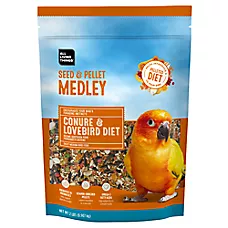 All Living Things® Seed & Pellet Medley Conure & Lovebird Diet - Daily Diet - 2lb