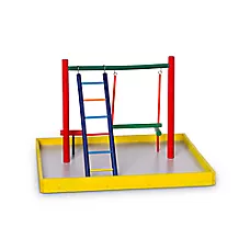 Prevue Pet Products Court Playground Cockatiel Toy - Pet Bird Playground Toy