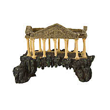 Top Fin? Ancient Column Structure Aquarium Ornament - Fish Tank Decor - XL