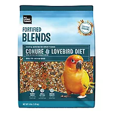 All Living Things® Fortified Conure & Medium Bird Food - Seed Daily Diet - 4lb