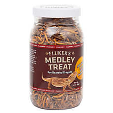 Fluker's? Freeze Dried Medley Bearded Dragon Treat - Dragon Food Treat - 3.2 oz