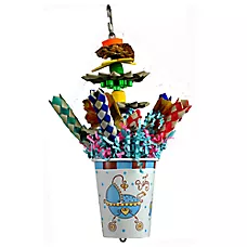 A&E Cage Company Tropical Punch Bird Toy for Pet Bird Enrichment