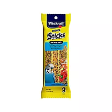 Vitakraft Crunch Sticks Variety Pack Parakeet Bird Treat - Crunchy Treat Sticks