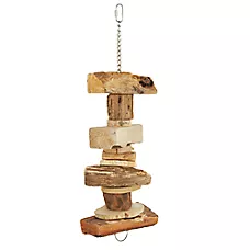All Living Things® Natural Munch Tower Bird Toy - Chew Toy for Medium & Large Birds