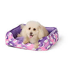 Thrills & Chills? Halloween Ghost Cuddler Dog Bed, ONESIZE 18 IN L X 20 IN W