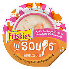 Purina? Friskies? Lil' Soups? Cat Food Complement - 1.2oz