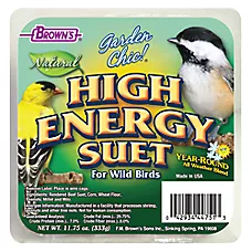 Brown's® Garden Chic!® Natural High Energy Wild Bird Suet Cake