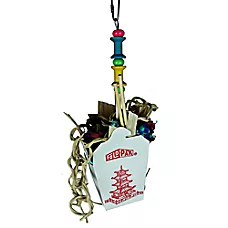A&E Cage Company Take Out Bird Toy for Pet Bird Enrichment