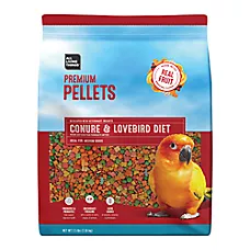 All Living Things® Conure & Lovebird Premium Fruit Pellets Food - Daily Pellet Diet - 3.5lb