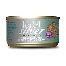 Tiki Cat Silver Senior Wet Cat Food - Natural, 2.4oz