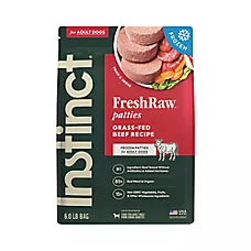 Instinct® Raw Patties Adult Frozen Dog Food - Raw, Grain Free