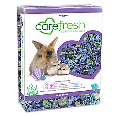 carefresh® Small Pet Bedding - Rabbit, Guinea Pig, Hamster - Odor Control, Absorbant - Sea Glass
