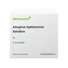 Atropine Sulfate Ophthalmic Solution 1% - 5 mL Bottle