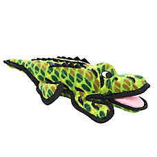TUFFY? Tough Plush Alligator Plush Squeaker Dog Toy