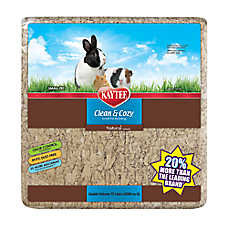 KAYTEE? Clean & Cozy&trade; Natural Paper Hamster Bedding, Guinea Pig Bedding, Rabbit Bedding - 72 L