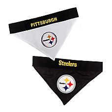 Pets First Pittsburgh Steelers NFL Reversible Bandana