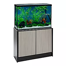Marineland® High Definition LED Aquarium & Stand Ensemble - 45 Gallon LED Fish Tank Kit