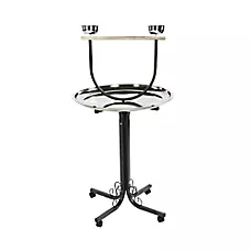 A&E Cage Company Rolling Playstand Pet Bird Stand for Large Birds