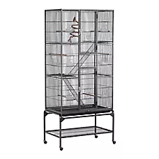 Yaheetech Extra Large Pet Bird Cage with Detachable Stand for Large Birds