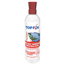 Top Fin? Instant Ammonia Aquarium Neutralizer - Aquarium Ammonia Neutralizer - 8 fl oz