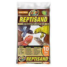 Zoo Med Desert White Sand - Desert Reptile Sand Substrate - 10 lb