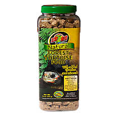 Zoo Med Natural Forest Tortoise Food - Tortoise Reptile Food - 15 oz
