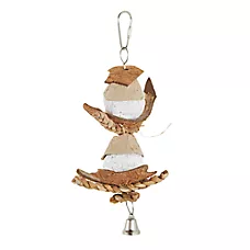 All Living Things® Natural Coco & Crates Bird Toy - Chew Toy for Small & Medium Pet Birds
