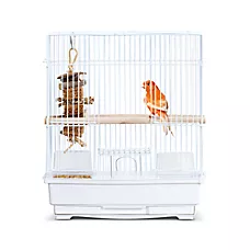 All Living Things® Essential Bird Cage - White