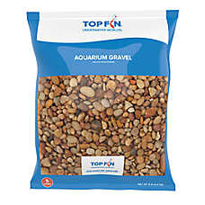 Top Fin? Premium Aquarium Gravel - Classic Beach - Fish Tank Substrate - 5 lb