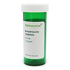 Prednisone Tablets - 1 mg, 5 mg, 10 mg, 20 mg, & 50 mg - Single Tablet